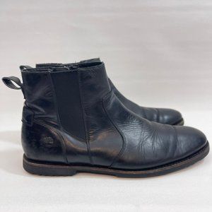 Timberland Kendrick Chelsea Boots Men's Size 11.5 Black Leather Shoes